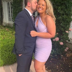 Light lavender mini dress!